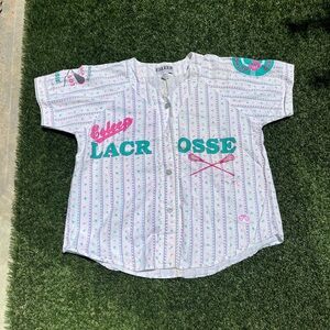 VTG 80s Unisex Striped Jersey Shirt